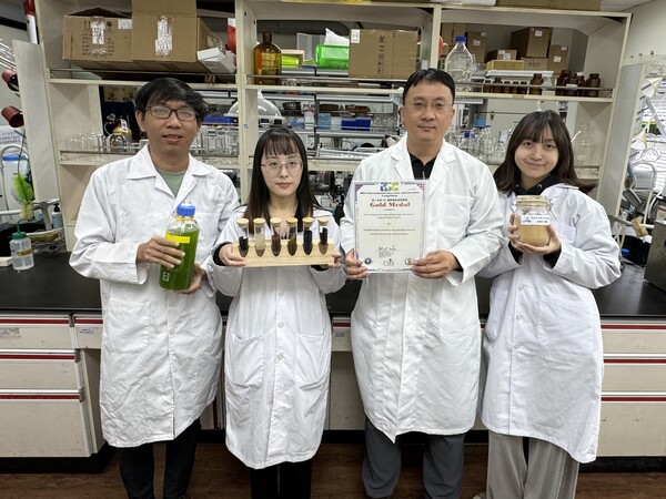 Microalgae and Agricultural Waste Transformed into Eco-Friendly Carbon-Reducing Plastics – National Sun Yat-sen University Wins International Invention Gold AwardImage
